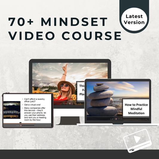 70+ Mindset Video Courses With Resell Rights