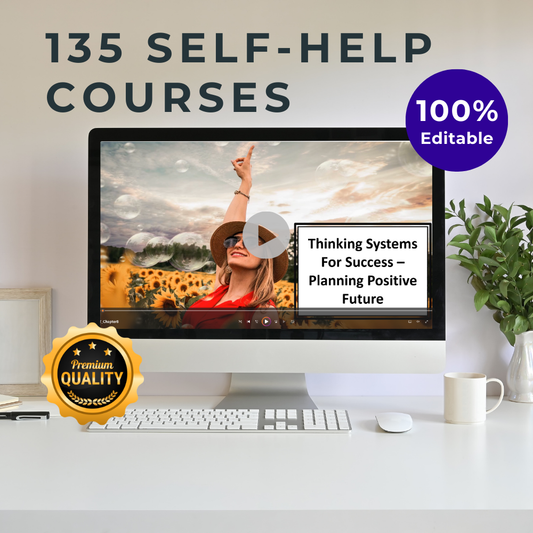 135 Self-Help Courses With Resell Rights (Master Resell Rights)